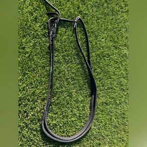 Black Kriss Rubber Reins